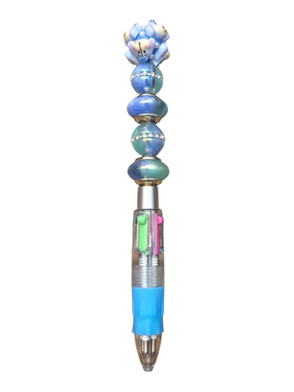 AB INKS HANDMADE EXPRESSIONS Handmade Eeyore Multi-Colored Pen